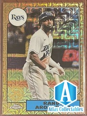 2022 Topps Series 1 Silver Pack RANDY AROZARENA 1987 Mojo #T87C-2 Rays